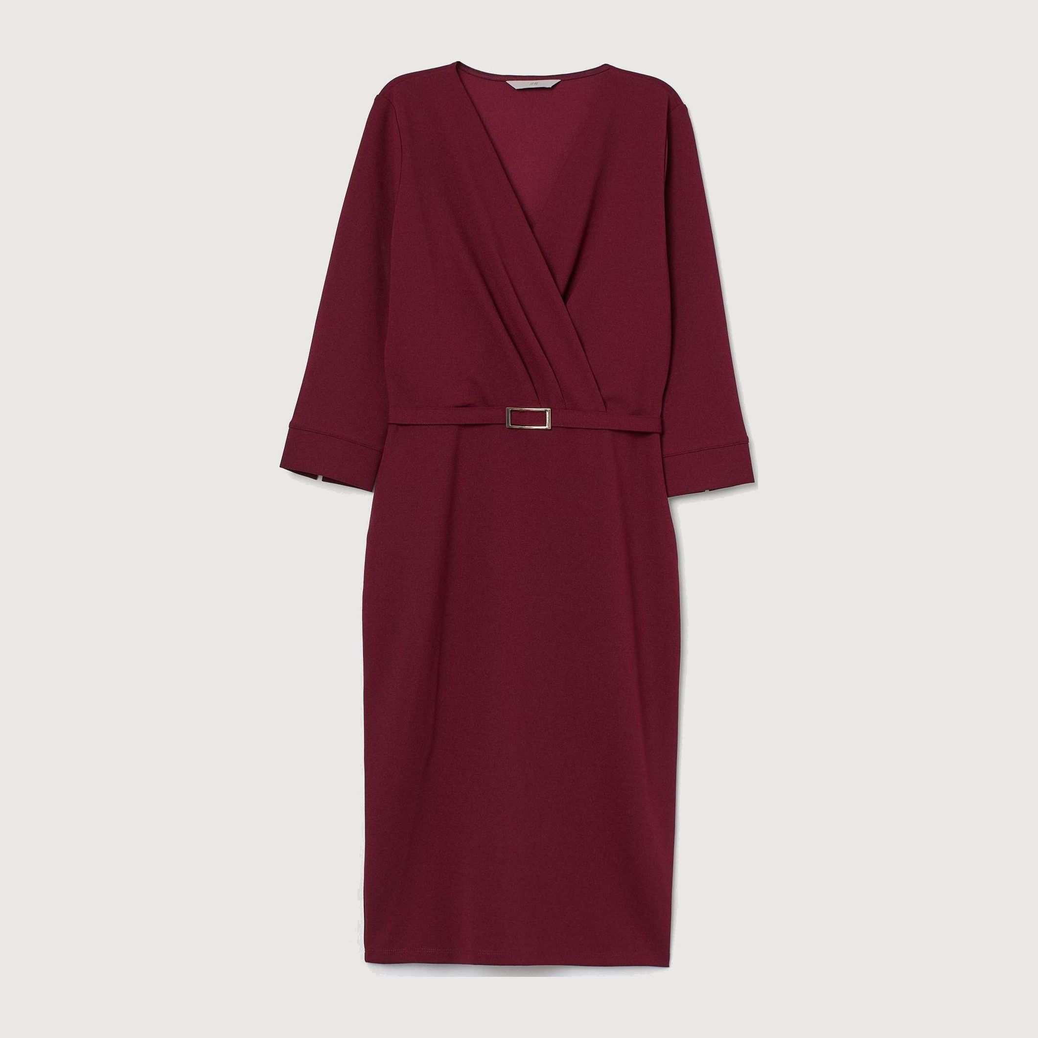 

Платье H&M 8282682-ACUK M Бордовое
