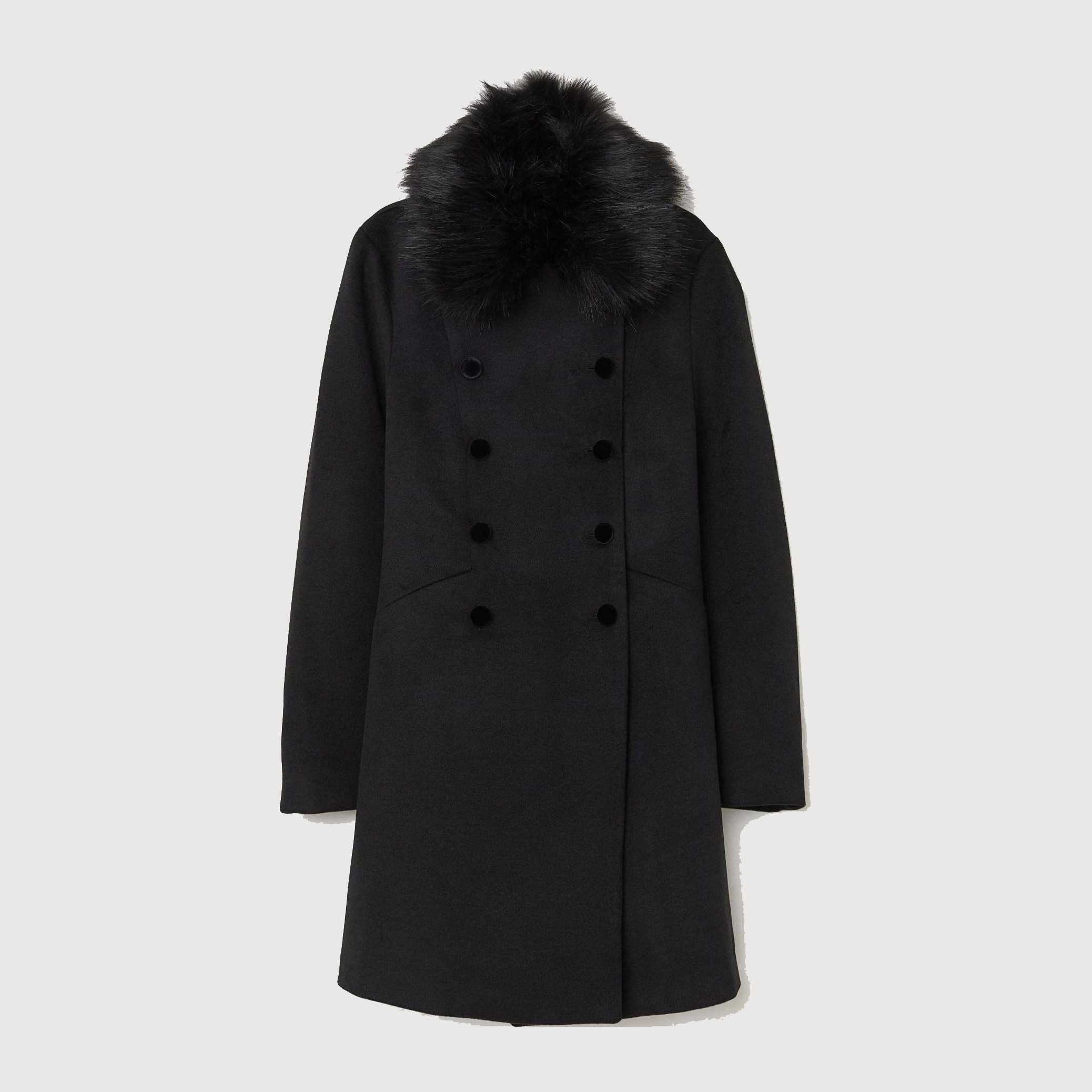 

Пальто H&M 6674458-AAAD 36 Черное
