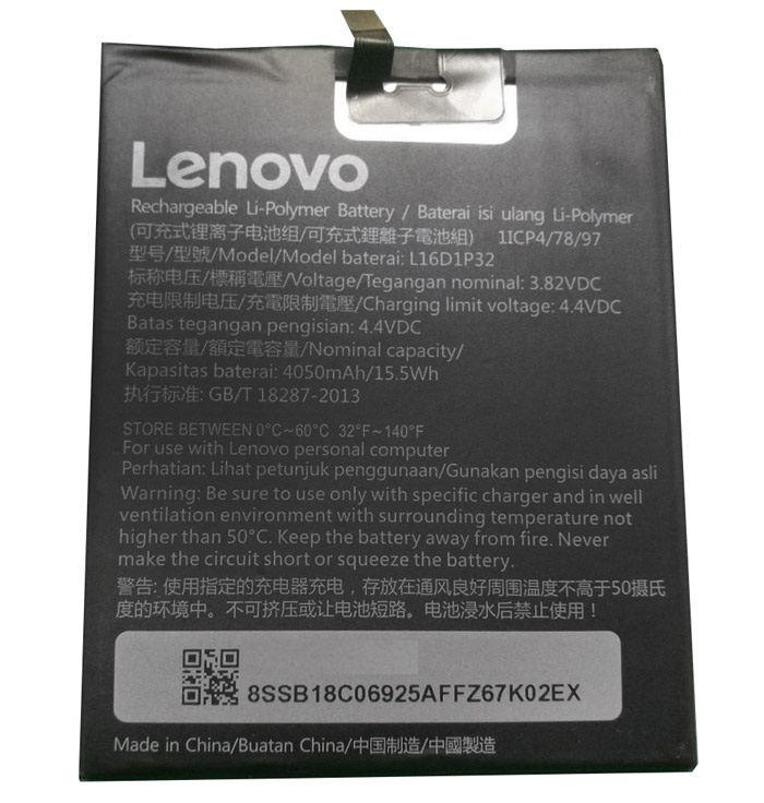 

Аккумулятор для Lenovo L16D1P32, Phab 2 original PRC