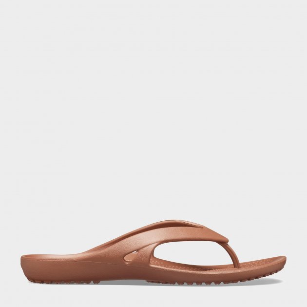 

Вьетнамки Crocs Jibbitz Kadee II Flip 202492-854 W7 37-38 23.8 см Бронзовые