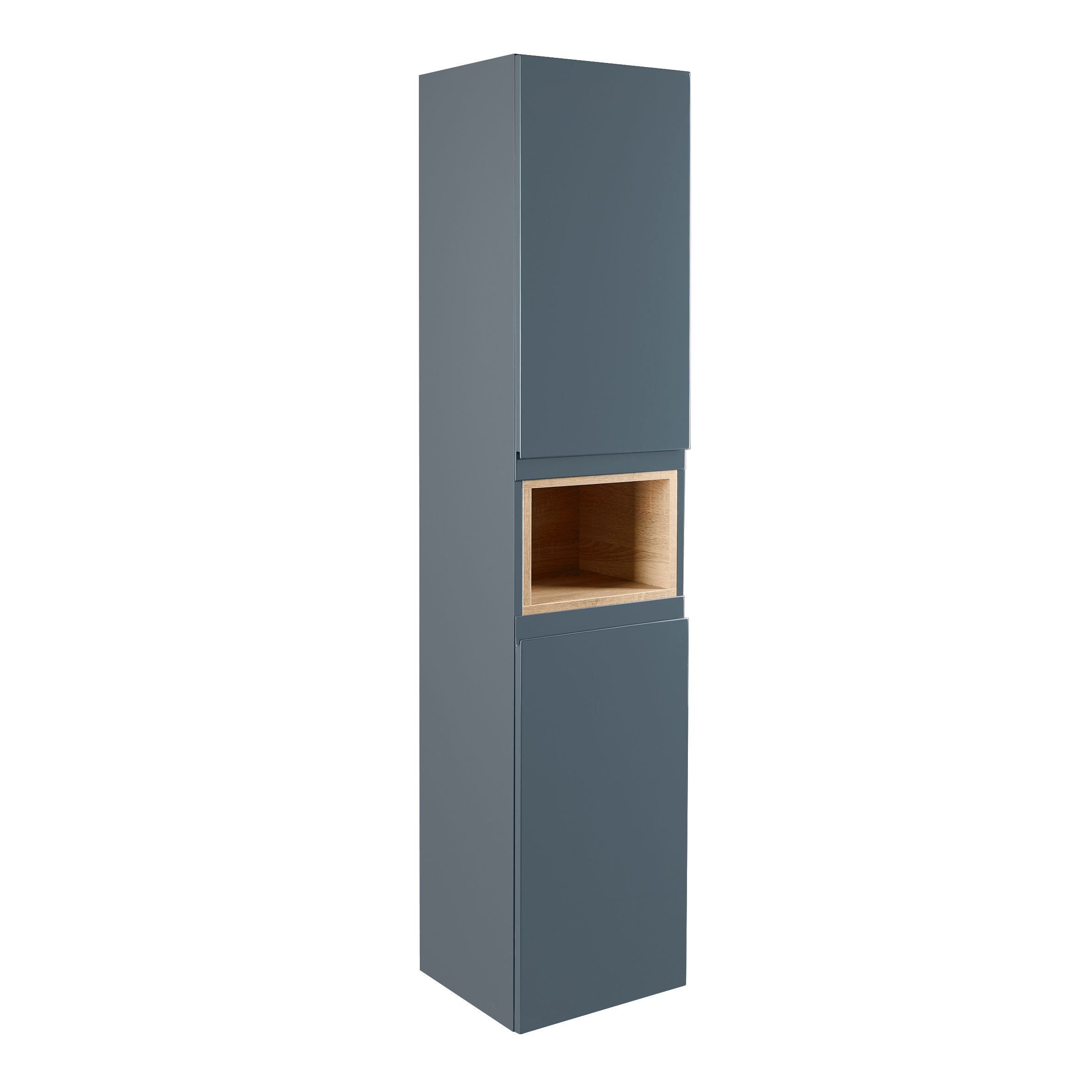 

Пенал подвесной Qtap Robin 350х1650х316 Graphite/Whitish oak QT1376PP1652RGWO (ST702142)