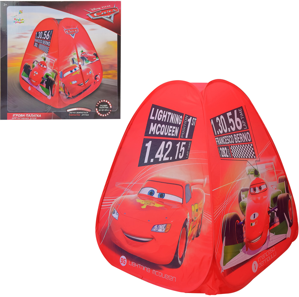 

Игрушка-палатка Країна іграшок Тачки (D-3308 (D-3307))