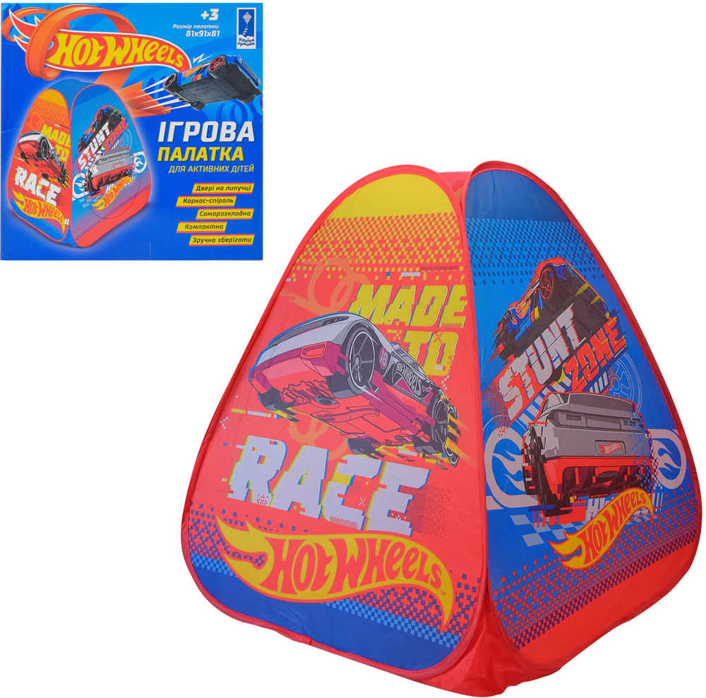 

Игрушка-палатка Країна іграшок Hot Wheels (D-3321 (D-3320))