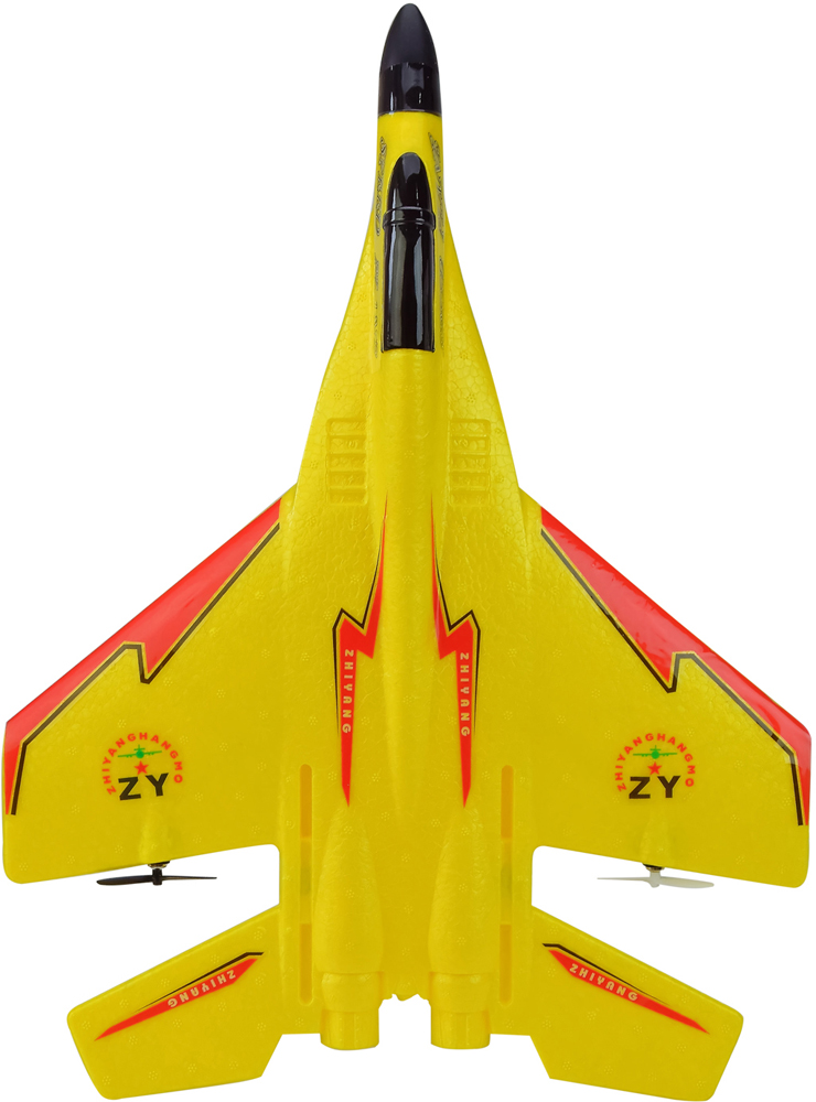 

Игрушка самолет на радиоуправлении 36x45x8 см (9087_желтый)