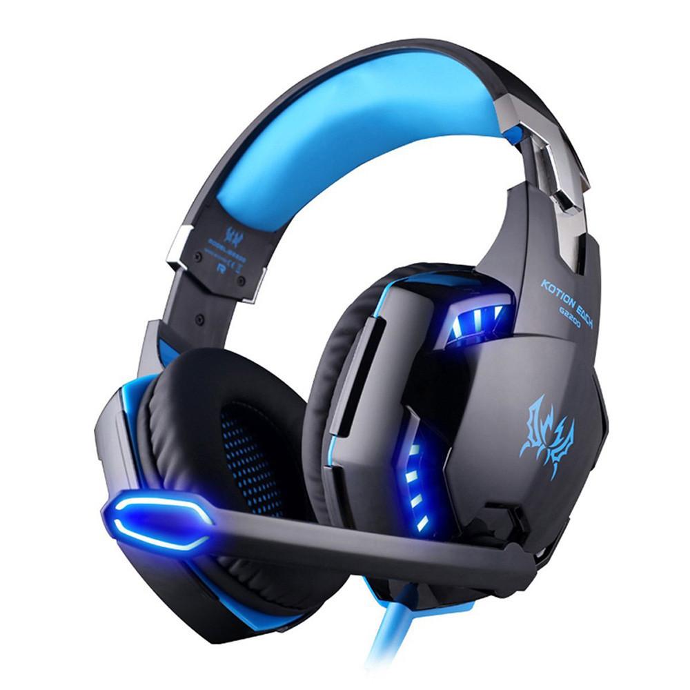 

Игровые наушники Kotion Each G2000 с микрофоном и подсветкой Blue