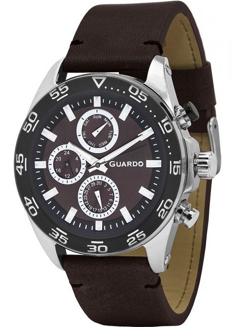 

Мужские наручные часы Guardo P11458 SBrBr