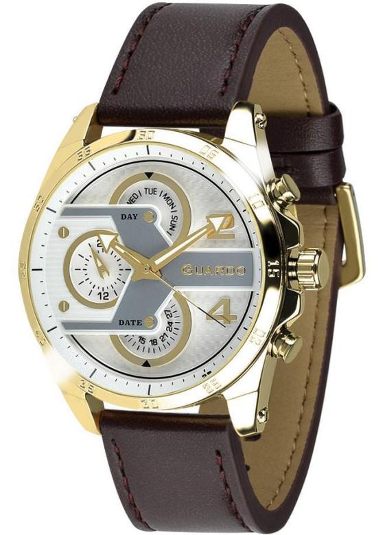 

Мужские наручные часы Guardo B01318-5 (GWBr)