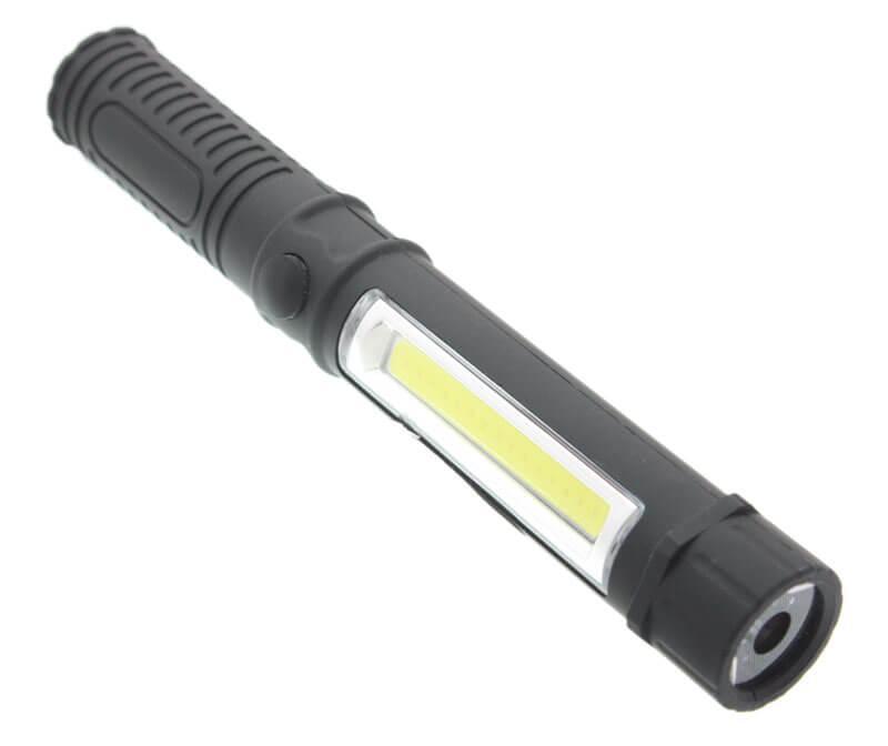 

Пластиковый светодиодный фонарь для кемпинга 909B LED+COB