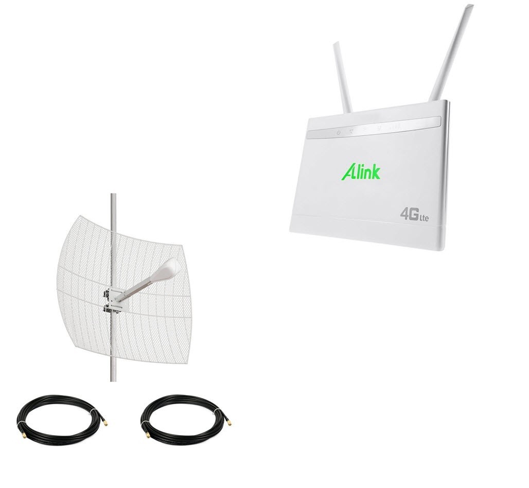 

4G LTE MIMO интернет под ключ Параболик