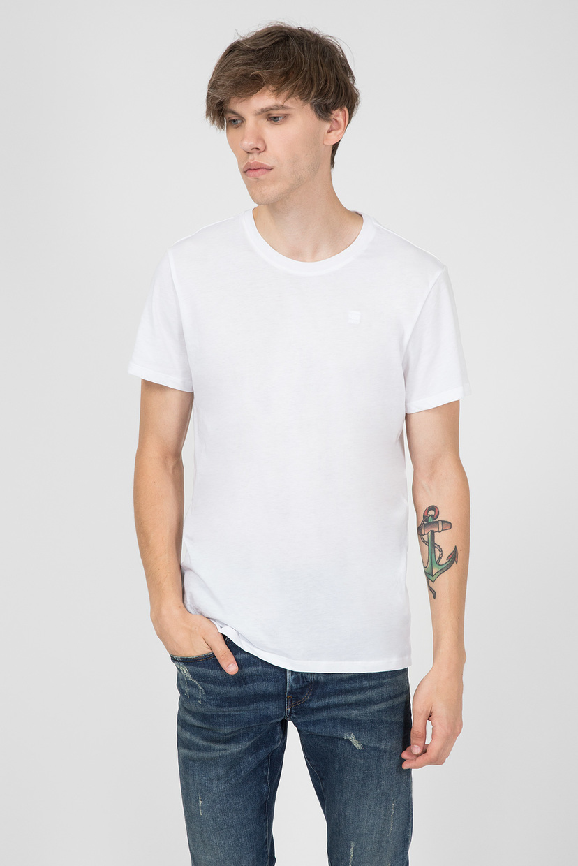 

Мужская белая футболка G-Star RAW  D07202,2757, Мужская белая футболка G-Star RAW M D07202,2757
