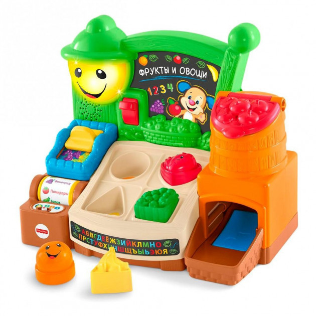 

Развивающая игрушка Fisher Price Обучающий прилавок Веселые фрукты (рус.-англ.) FBM32