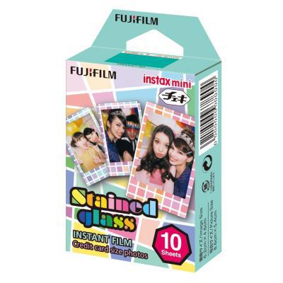 

Бумага Fujifilm COLORFILM INSTAX MINI STAINED GLASS (54х86мм 10шт) (16203733) (K335493-01)