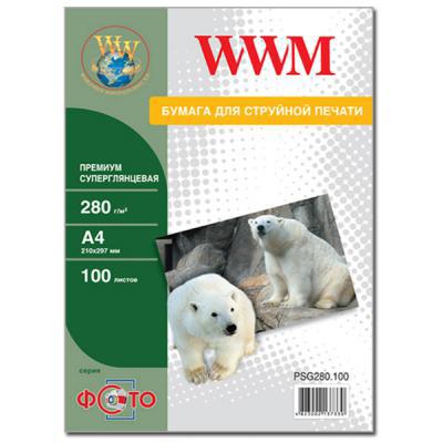 

Бумага WWM A4 Premium (PSG280.100) (K092488-01)