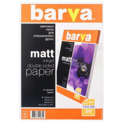 

Бумага BARVA A4 (IP-B190-T02) (K088319-01)
