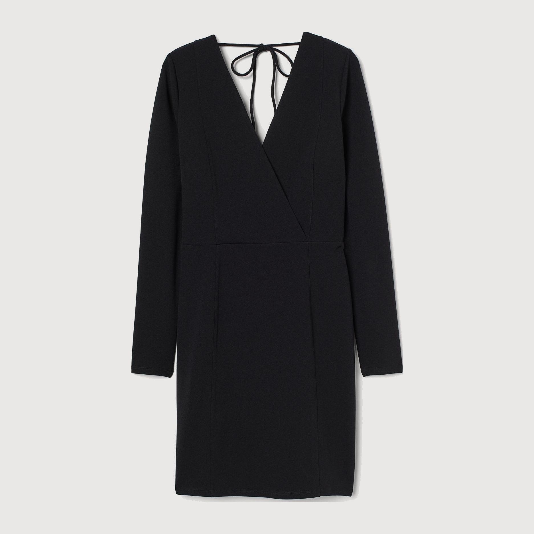 

Платье H&M 9492172-AAAD S Черное