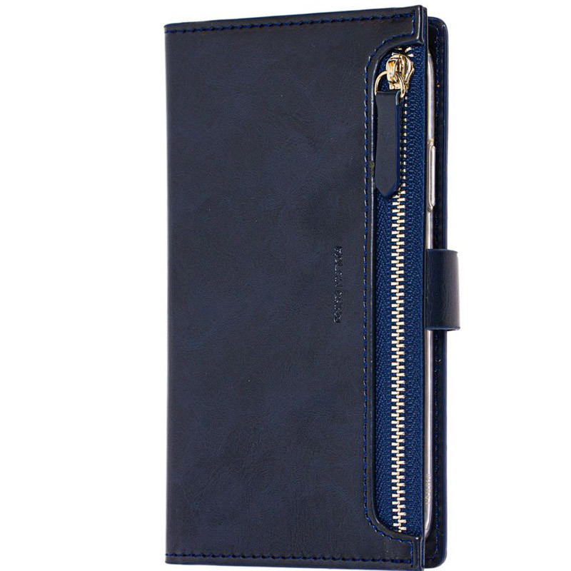 

Чехол книжка Molan Cano Zipper Bestie bag для Samsung Galaxy Note 10 Синий