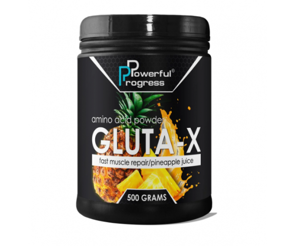 

Глютамин Powerful Progress Gluta-X, 500г - Ананас (115827)