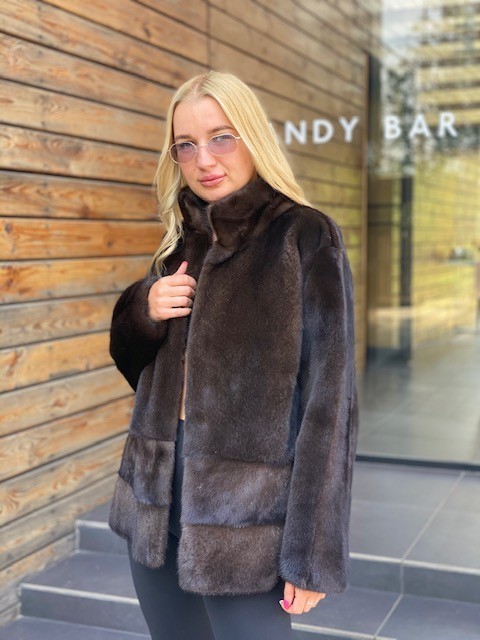 

Шуба из норки Ретто 42-46 р. 70 см