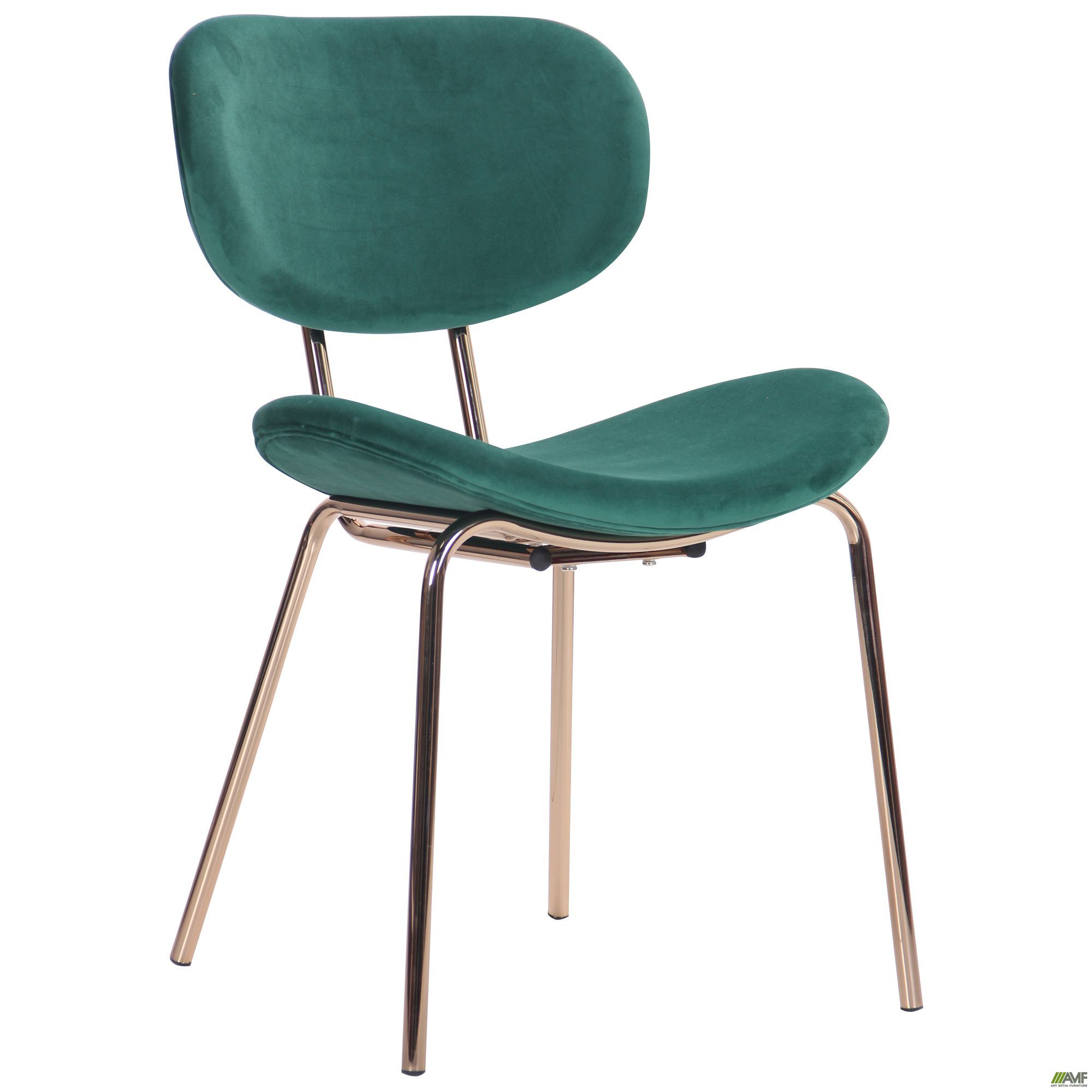 

Стул AMF Alphabet D gold/dark green 545708