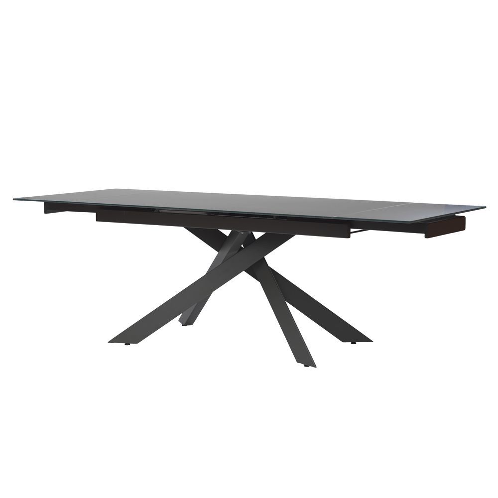 

Стол обеденный Concepto Gracio Matt Grey раскладной стеклянный 160-240 см