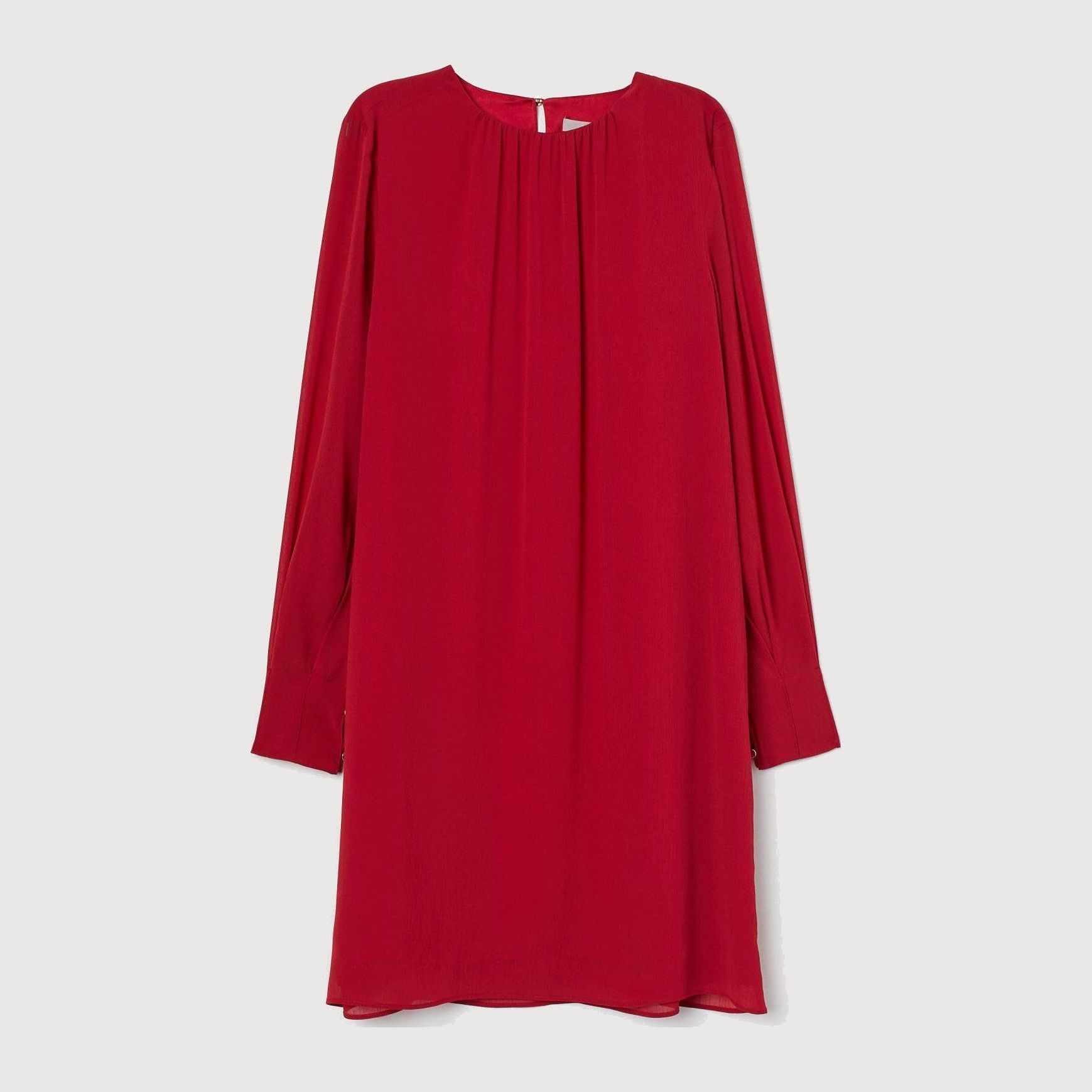 

Платье H&M 8105920-ACVF 46 Красное