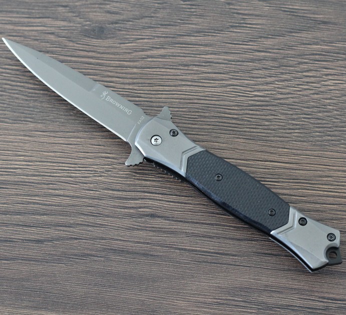 

Складной туристический нож для рыбалки и охоты Browning FA52 не большой черный (FA52-black)