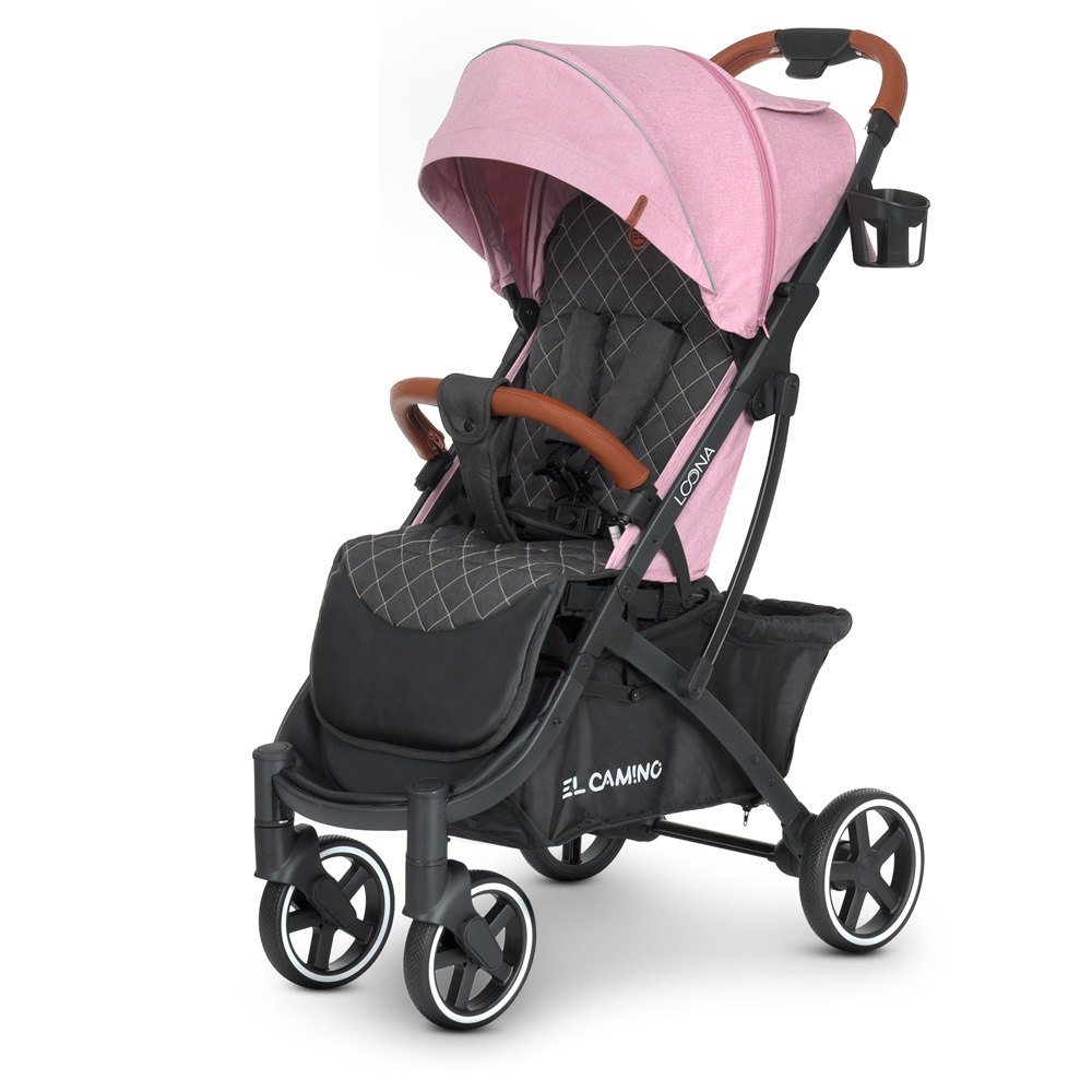 

Коляска El Camino Loona ME 1090L (pink)