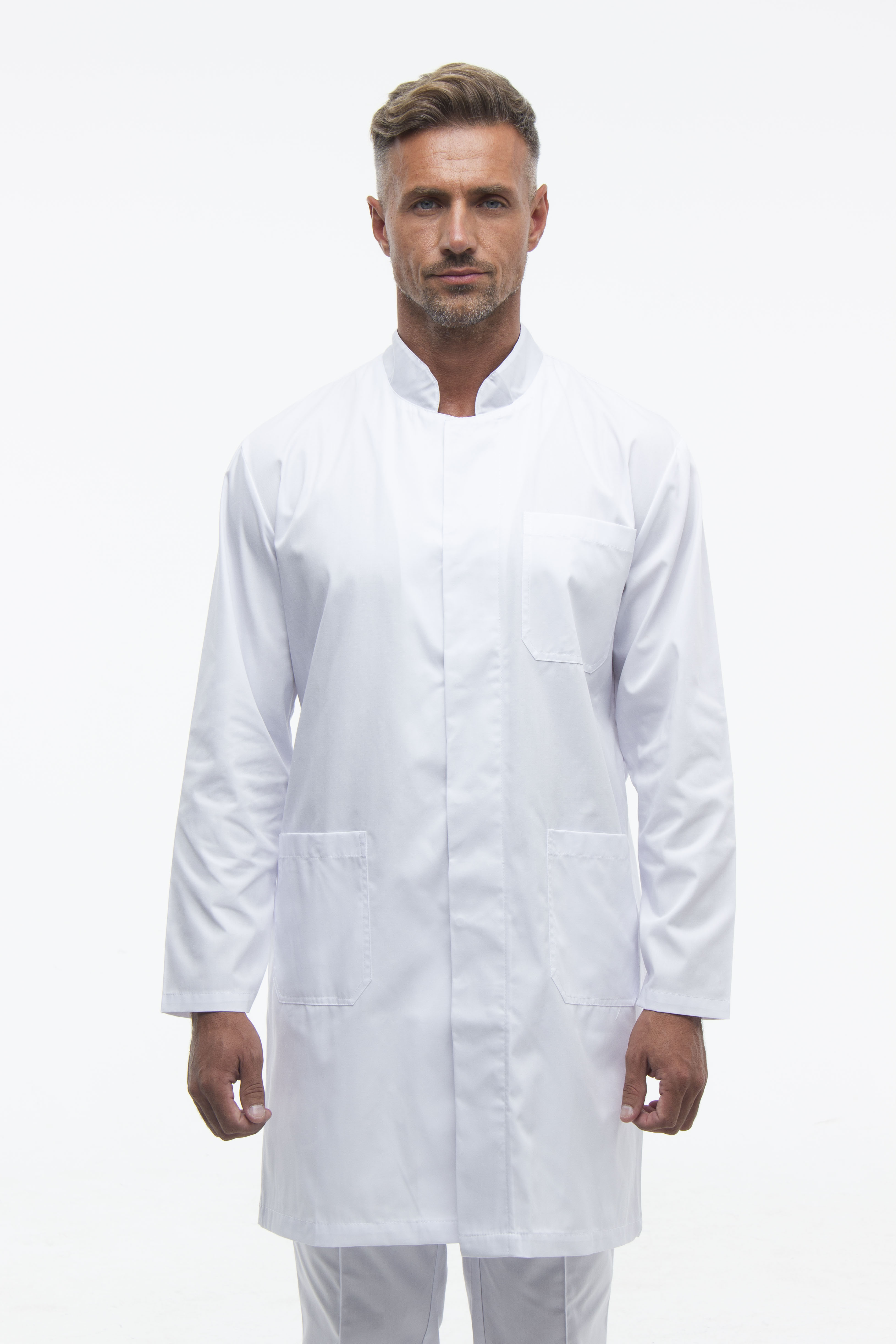 

Халат медицинский Мужской In White 200 46 Белый