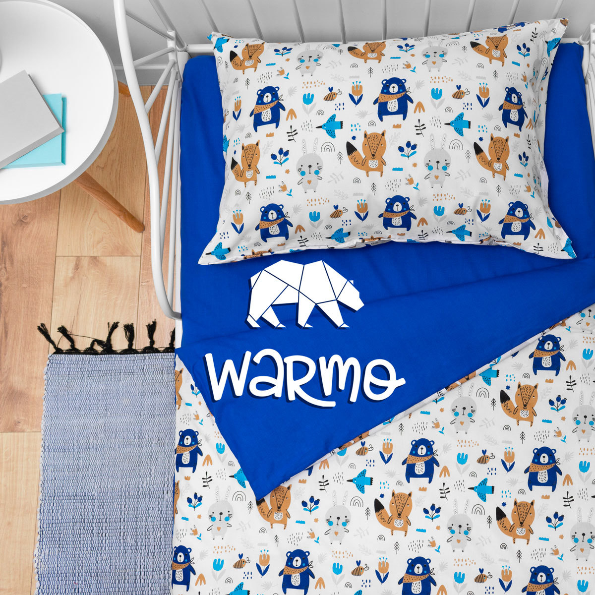 

Детское постельное белье Warmo Лесные друзья 1,5-спальное ()