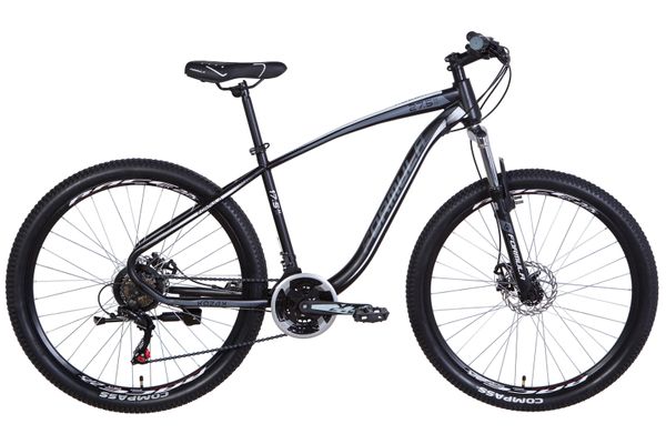 

Велосипед 27.5" Formula KOZAK 2021 (черно-серый с белым (м))