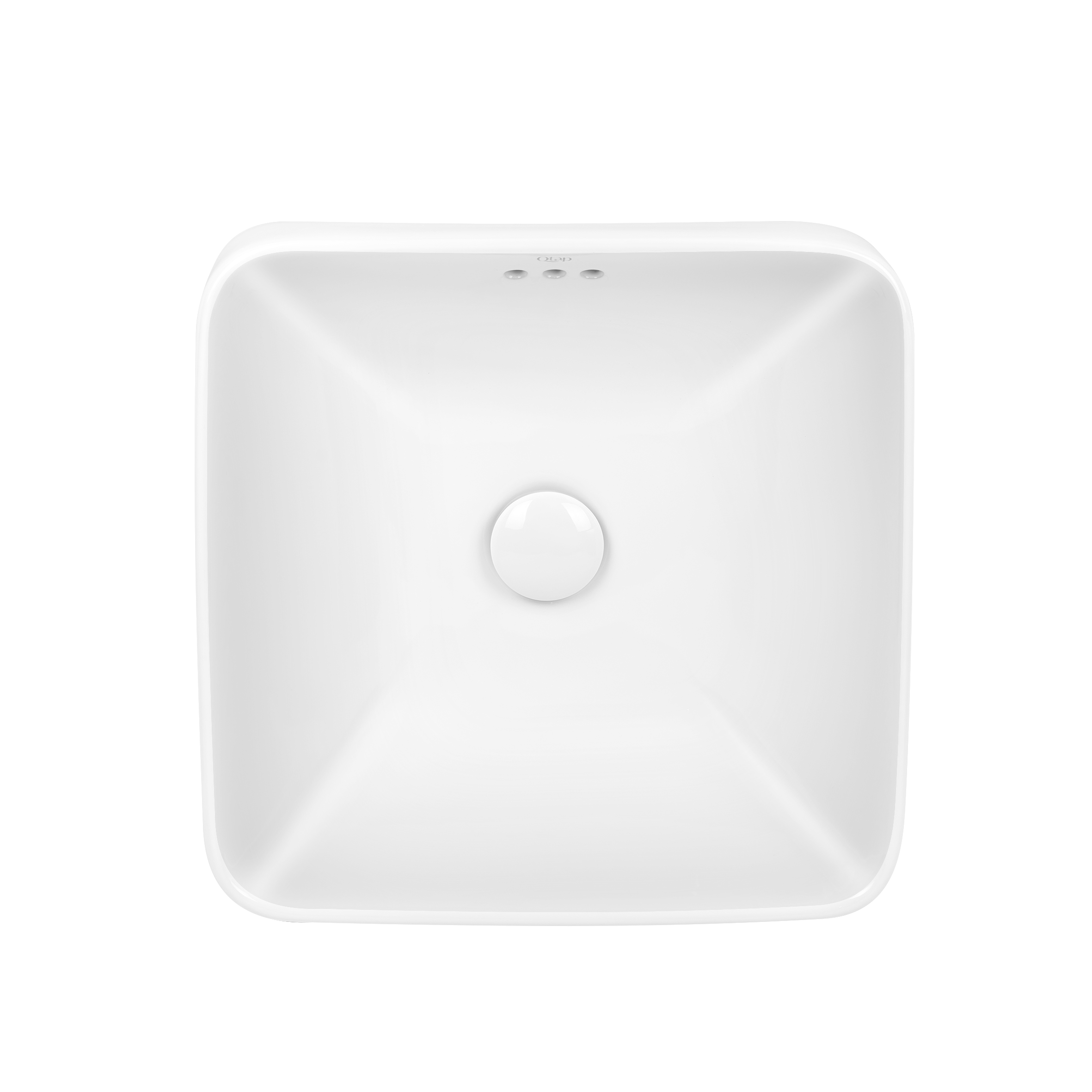 

Раковина Qtap Jay с донным клапаном QT0711K424W (SR203216)