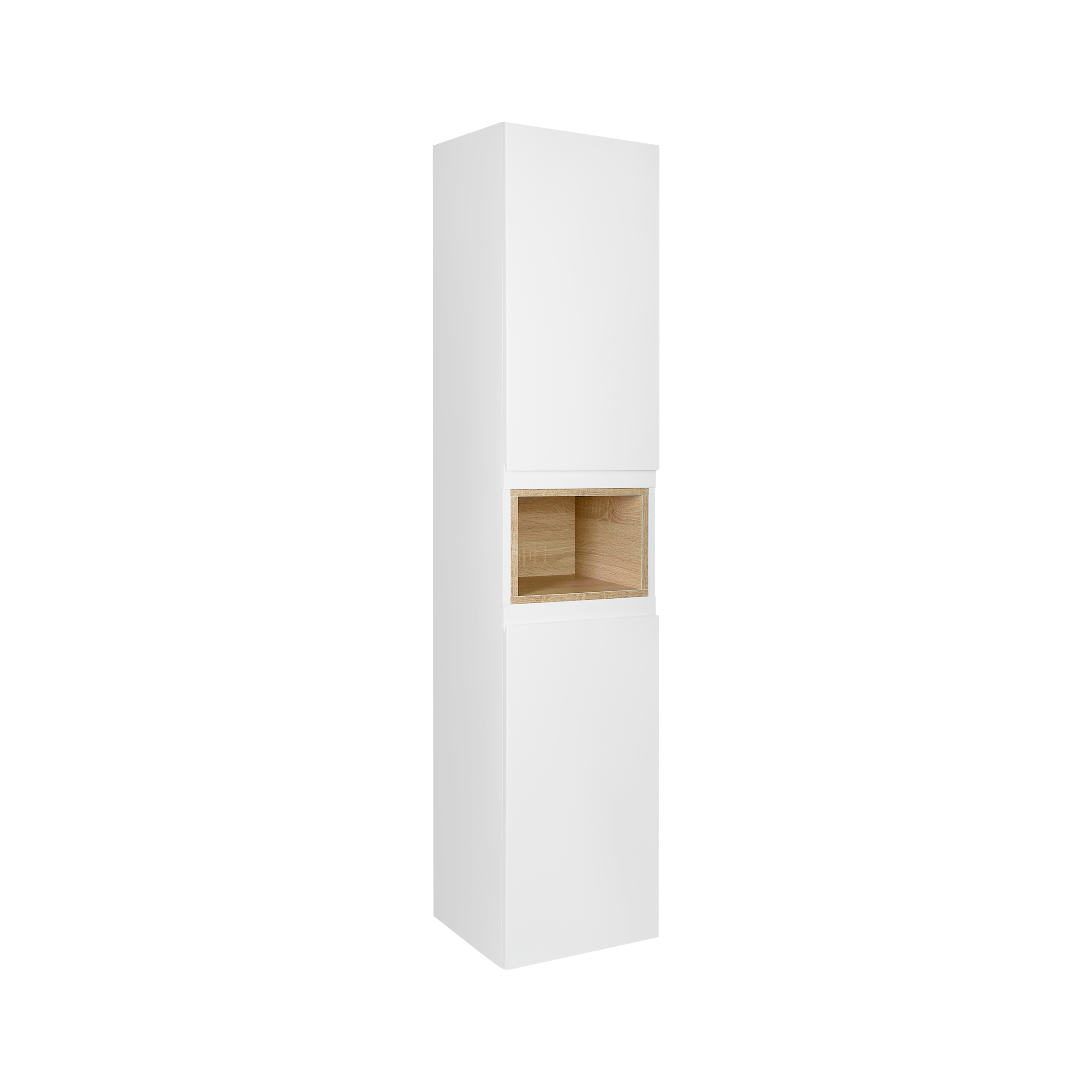 

Пенал подвесной Qtap Robin 350х1650х316 Graphite/Whitish oak QT1376PP1651RWWO (SR203471)
