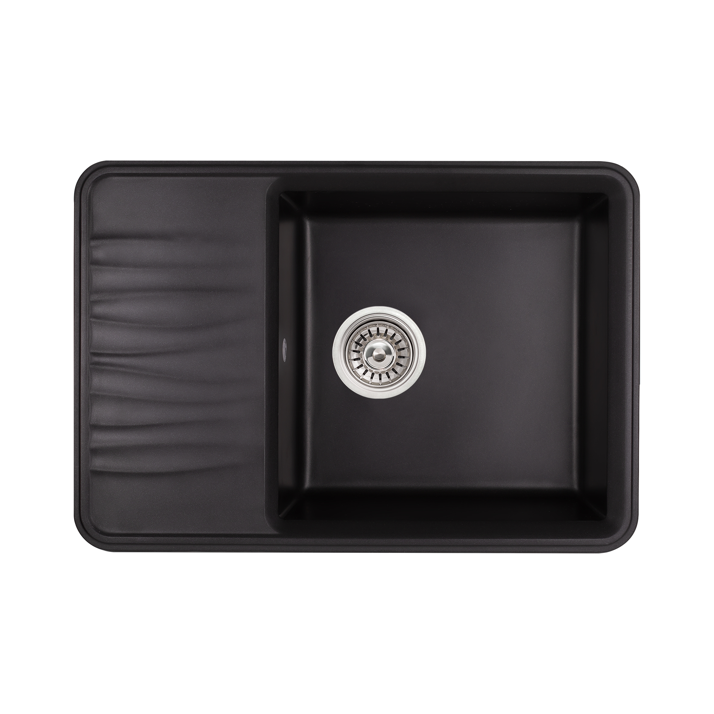 

Кухонная мойка Qtap CS 7440 BLA (QT7440BLA404) (SR203378)