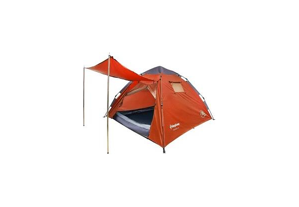 

Палатка KingCamp 210x210x130 см Темно- красный 000160840