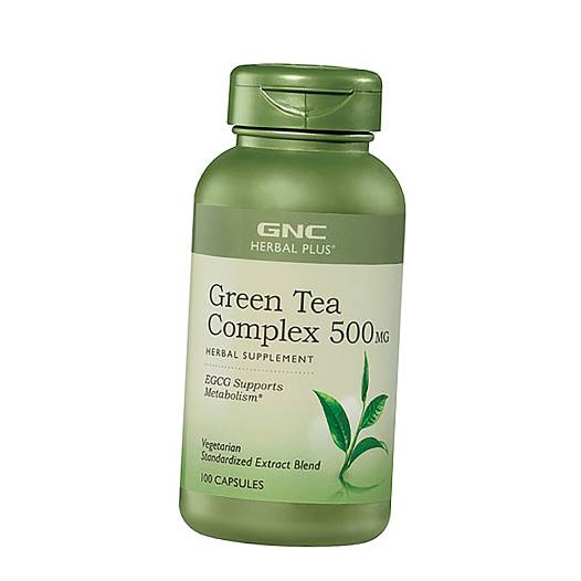 

Экстракт листьев зеленого чая, Green Tea Complex, GNC 100капс (71120015)