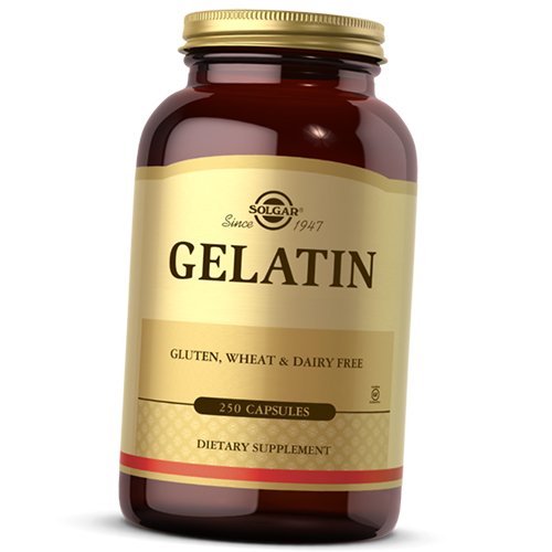 

Желатин, Gelatin, Solgar 250капс (68313002)