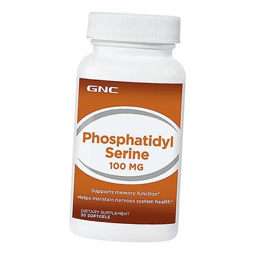 

Фосфатидилсерин, Phosphatidyl Serine 100, GNC 30гелкапс (72120005)
