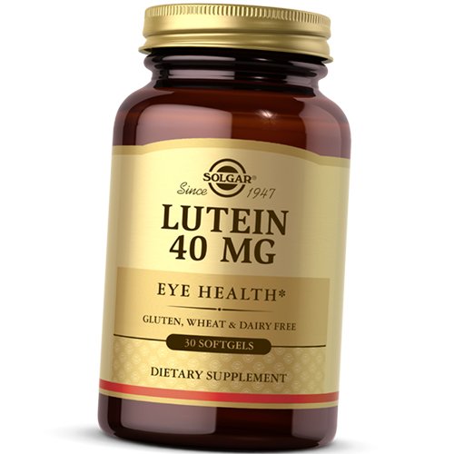 

Лютеин, Lutein 40, Solgar 30гелкапс (72313027)