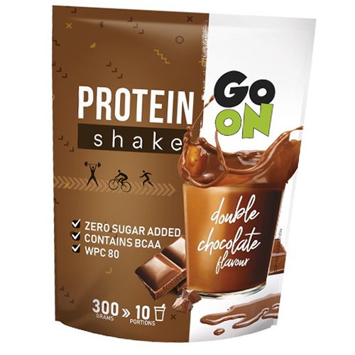 

Протеин, Protein Shake, Go On 300г Двойной шоколад (29398003)