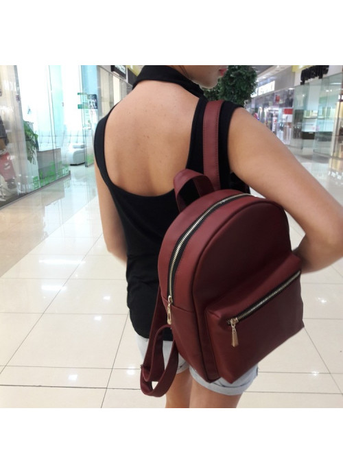 

Жіночий рюкзак Sambag Brix BSG бордо