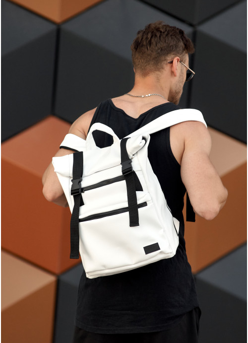 

Чоловічий рюкзак ролл Sambag RollTop LTT білий
