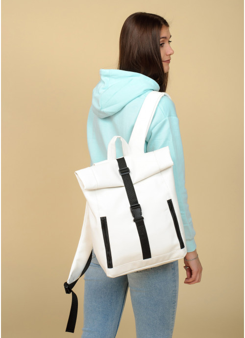 

Рюкзак рол Sambag RollTop білий