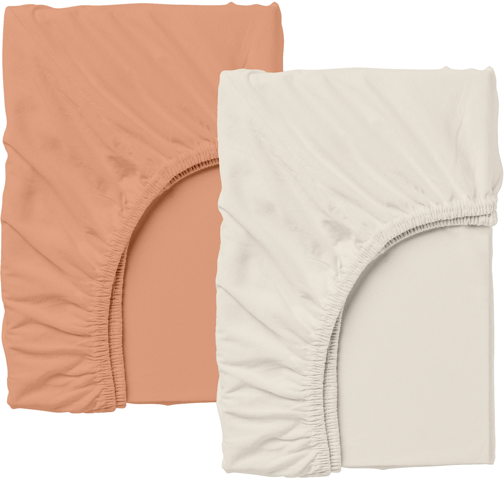 

Набор Cosas простынь на резинке 160x200 2 шт Set_Beige_Terrakot