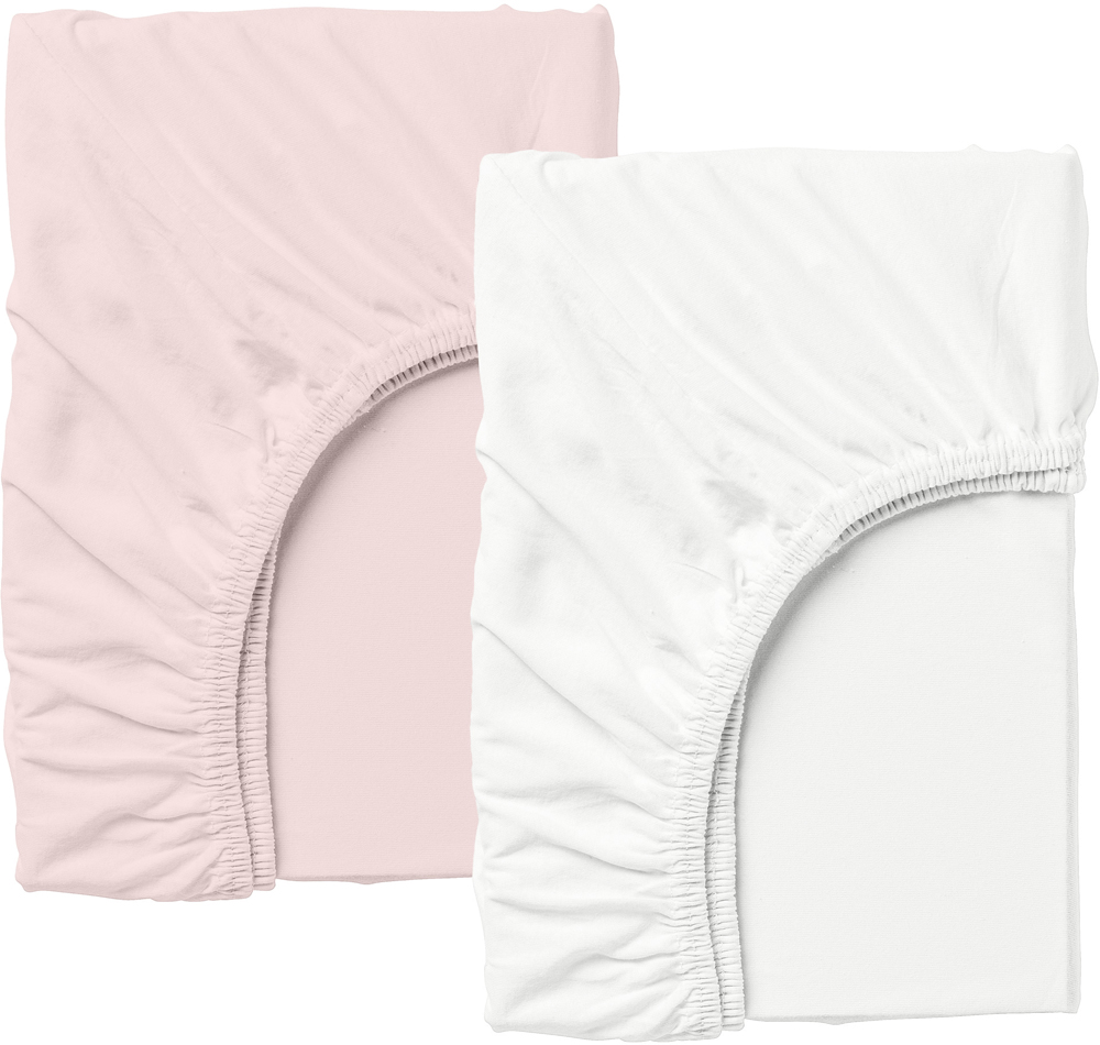 

Набор Cosas простынь на резинке 90x200 2 шт Set_White_Pudra