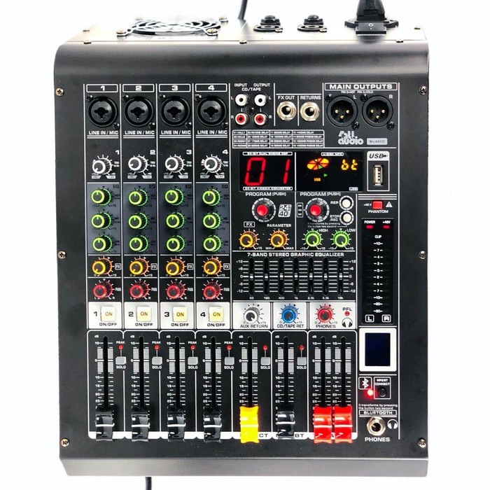 

Активный микшерный пульт 4all Audio MC-400D(250W)
