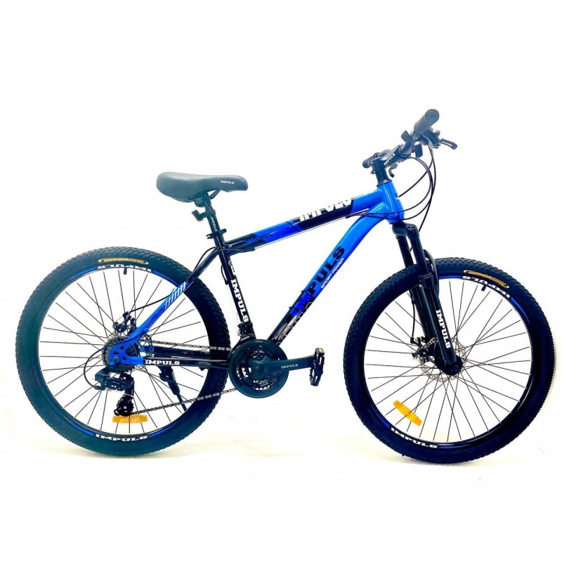 

Велосипед IMPULS MOTION чёрно-синий 29" Рама 19" 2021г