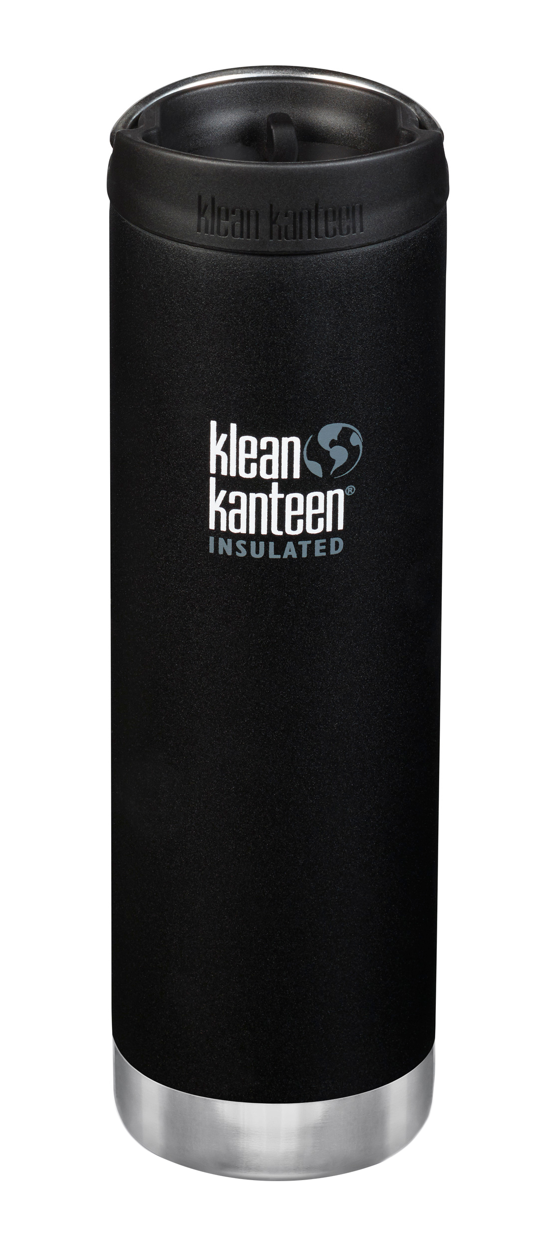

Термобутылка Klean Kanteen TKWide Cafe Cap Shale Black Matt 592 ml