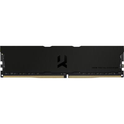

Модуль памяти для компьютера DDR4 8GB 3600 MHz Iridium Pro Deep Black Goodram (IRP-K3600D4V64L18S/8G)