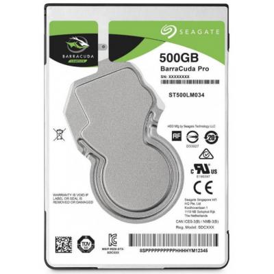 

Жесткий диск для ноутбука 2.5" 500GB Seagate (# ST500LM034-FR #)