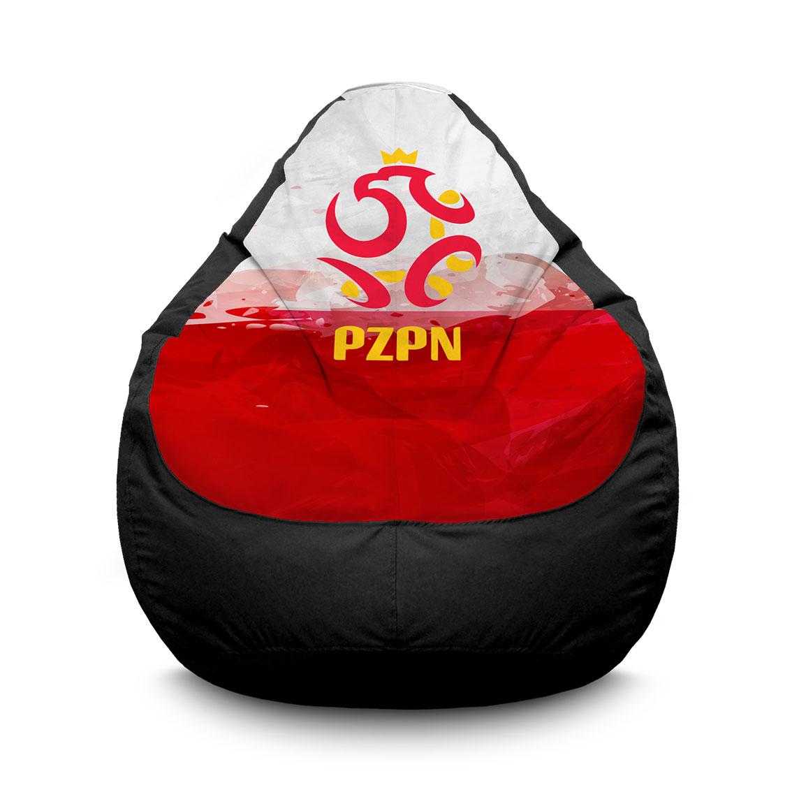 

Кресло мешок iPuff "Сборная Польши" Оксфорд XXXL (100х135 см) Черный